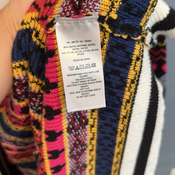 New NWT By Anthropologie Printed Duster Cardigan Sweater - Picture 9 of 10